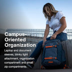 Proxima 30L Campus Laptop Backpack (Black-shale Grey)