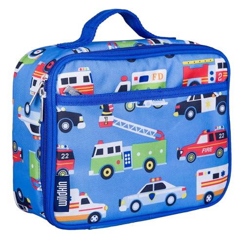 Kids Insulated Lunch Box (9.75 x 7 x 3.25 inches / Heroes)