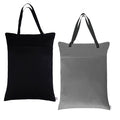 ALVABABY 2 Pack Large Wet Dry Bag Waterproof Hanging Cloth Diaper by ALVABABY