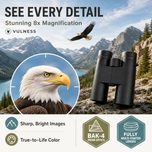 8x42 Binoculars for Adults