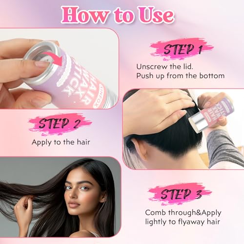 Hair Wax Stick (5 Piece (Pink))
