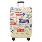 Travel Luggage Cover Suitcase Cover Protector Skins 18 (Stamp pattern A13 / M (for 22--24 inch luggage))