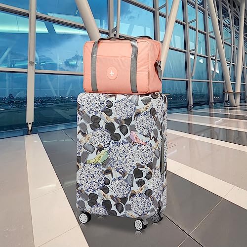 Travelkin Luggage Covers For Suitcase Tsa Approved Suitcase Cover Protector (Hydrangea / M)