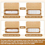 2PCS Cable Management Box (13.0" (L) x 5.5" (W) x 5.1" (H) - 2 Pack)