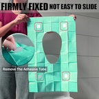 Toilet Seat Covers Disposable 16x24 Inch XL (Green)