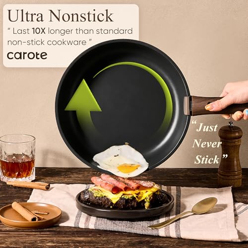 31pcs Pots and Pans Set Non Stick (Black / 31 Piece)