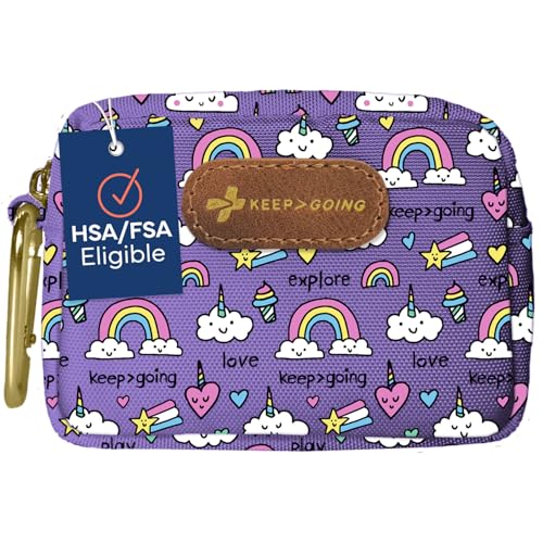KeepGoing Travel First Aid Kit Kids (PurpleRainbow)