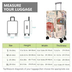 Travel Luggage Cover Suitcase Protector Fits 18 (A-5 / L(25-28in))