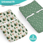 Changing Pad Covers for Baby (Deer Foliage / 32x16x5 Inch)
