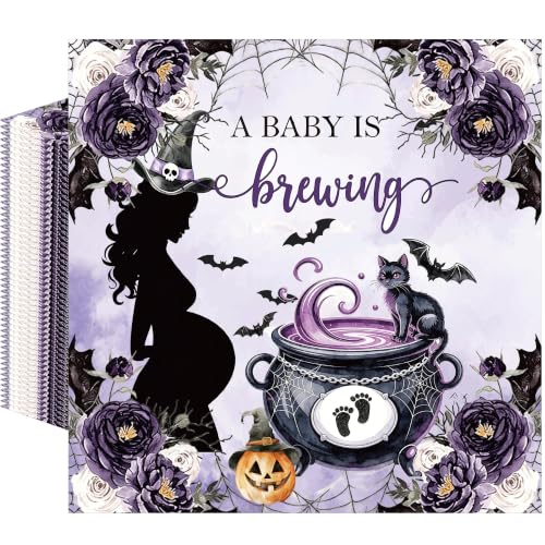 50 Pcs A Baby Is Brewing Napkins (Witch)