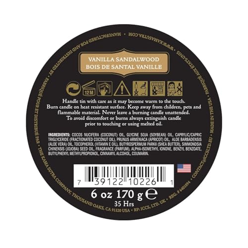 Ignite Massage Candle Vanilla Sandalwood