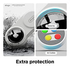 W5 Case Keychain for Apple AirTag 2 & 1 (Light Gray)