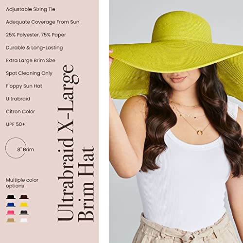 San Diego Hat Company Women's Ultrabraid X (One Size / Citron)