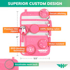 HERO Neck Wallet (Hot Pink)