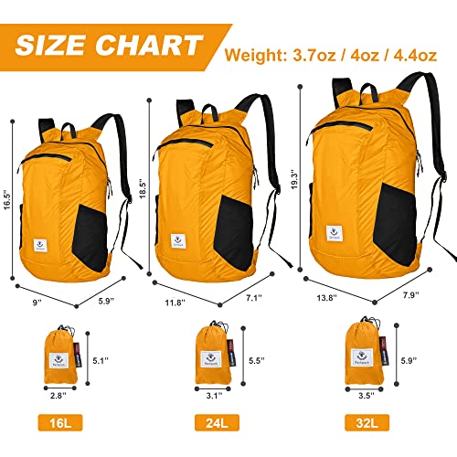 Hiking Daypack (A-orange / 32L)