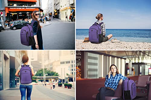 17.3 Inch Travel Laptop Backpack (17.3inch / 17.3 Inch-purple)
