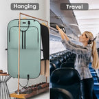 Garment Bags for Travel (Mint Green / 42")