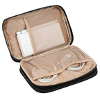 Electronics Travel Organizer Cord Case (Large / Black)