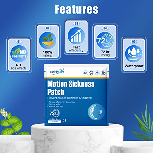 16ct Motion Sickness Patches