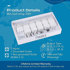World Travel Adapter Set (White)
