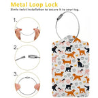 Cartoon Dogs Luggage Tags for Suitcases (Cartoon Dogs)