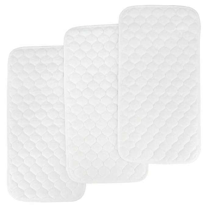 BlueSnail Quilted Thicker Waterproof Changing Pad Liners by BlueSnail
