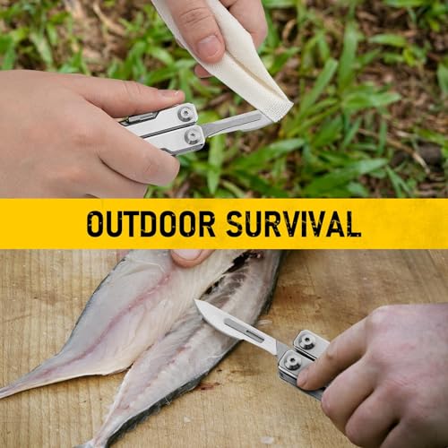 Mini Multitool BI2052A (Scissors / Silver)