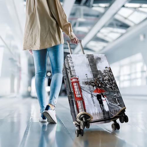 Travel Luggage Cover Suitcase Protector Fits 18 (Travel-5 / S(18-20in))