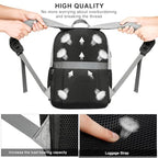 School Backpack for Teen Boys and Girls (Grey / 17.3 Inch)