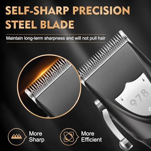 Professional Hair Clipper Set for Men (Black-978)