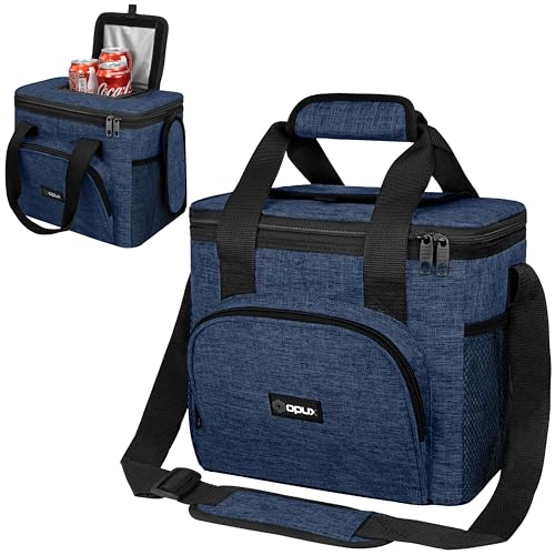 Soft Cooler Bag (Heather Navy / 24 Cans)