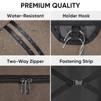 Garment Bags for Travel (Brown / 42")