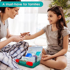 110 Pieces Small First Aid Kit (110 Pieces)