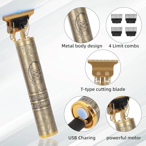 Professional Hair Clipper for Men (Skull)