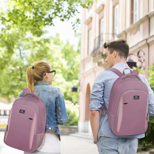 Dark Purple Personal Item Backpack (15.6 Inch / Dark Purple)