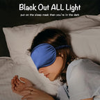 LULUSILK Mulberry Silk Sleep Eye Mask Blindfold - Image 3