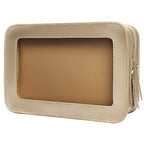 Clear Makeup Bags (C-Gold)