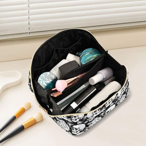 Makeup Organizer Bag (Skulls 060)
