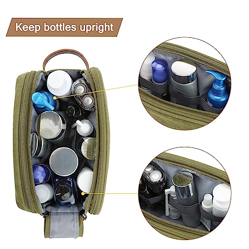 Toiletry Bag for Men (Green / Medium)