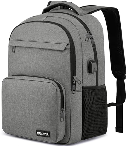 Backpack for School (Grey / 15.6 Inch)