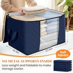 90L Clothes Storage (10 Pack-90l / Blue)