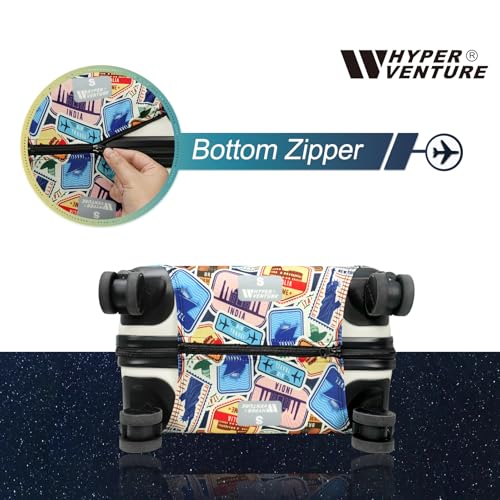 Travel Luggage Cover Suitcase Protector Fits 31 (World Voyage / XL)