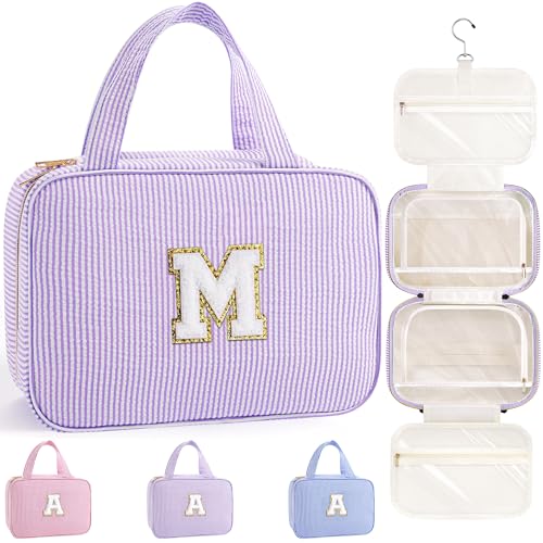 Travel Hanging Toiletry Bag (Purple / M)