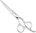 Hair Scissors 6 Inch Professional Barber Hair Cutting Scissors hairdresser haircut scissors 440C Barber Shears Rose handle KINSARO for Hairdresser Barbershop or Home Use