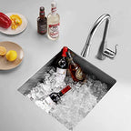 22 x 18 Undermount Kitchen Sink (22 x 18 x 9 Inch / Stainless Steel)
