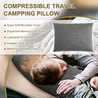 Travel Pillow (M-17.7 Inch x 13.8 Inch / Grey)