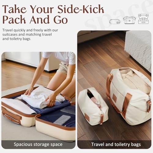 Luggage Set Hardside Suitcase (5 piece set / Dark Green)