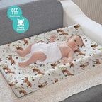 Changing Pad Covers for Baby (Fox Foliage / 32x16x5 Inch)