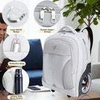 Rolling Backpack (Grey / 20IN)