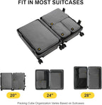 LEVEL8 4 Set Packing Cubes Travel Luggage Packing Organizers - Image 5